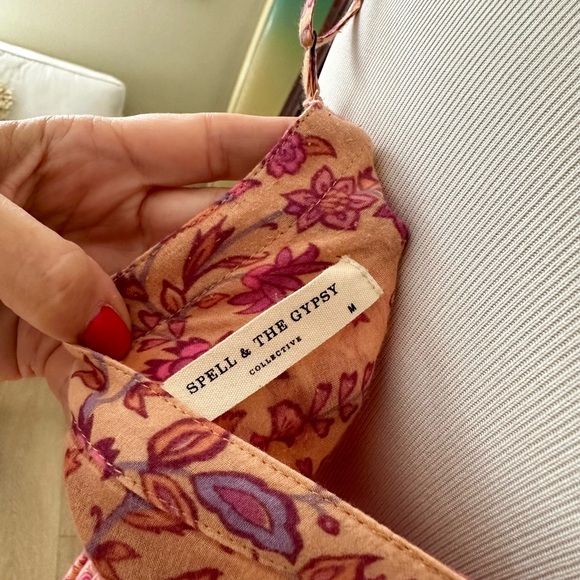 Spell Folk Song Strappy in Blossom Size M 🌸 - Picture 13 of 15